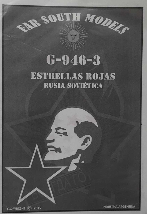 Far South Models G-946-3 Estrella Rusia Sovietica ( EX G-923)
