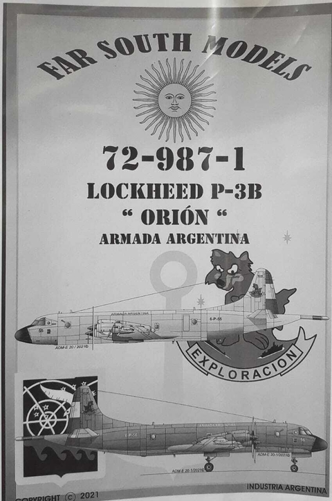 Far South Models 1/72 72-987-1 Lockeed P-3B Orion