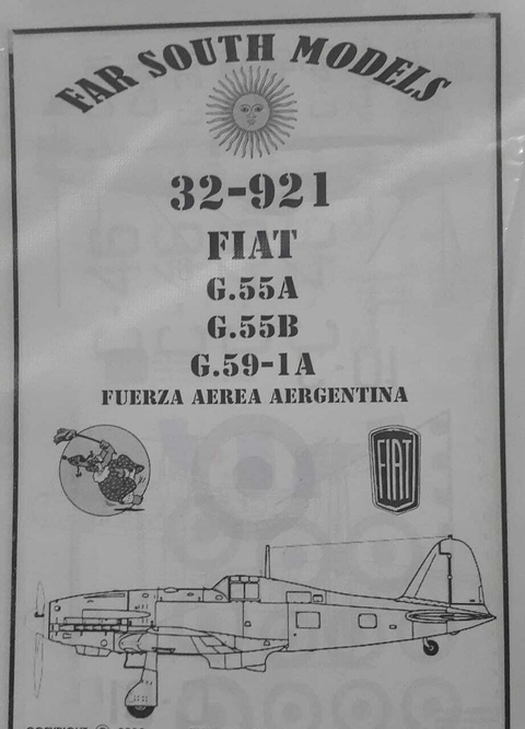 Far South Models 1/32 32-921 Fiat