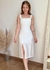 Vestido Midi Cloe Off White - Loah Brand