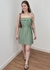 Vestido Chiara Verde Cerâmica - comprar online