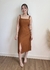 Vestido Midi Cloe Caramelo na internet
