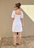 Vestido Curto Linho Emily Off White na internet