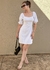 Vestido Curto Linho Emily Off White - comprar online