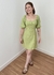 Vestido Linho Emily Verde Pistache - Loah Brand