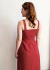Vestido Midi Cloe Vermelho na internet