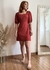 Vestido Lara vermelho Terroso na internet