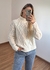 Tricot Off white na internet