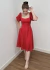 Imagem do Vestido Midi Linho Emily Vermelho