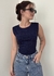 Blusa Luna Azul Marinho