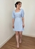 Vestido Lara Azul Céu - comprar online