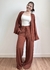 Pantalona Vienna Marrom Terroso - loja online