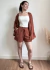 Short Vienna Marrom Terroso - loja online