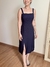 Vestido Midi Cloe Azul Marinho - loja online