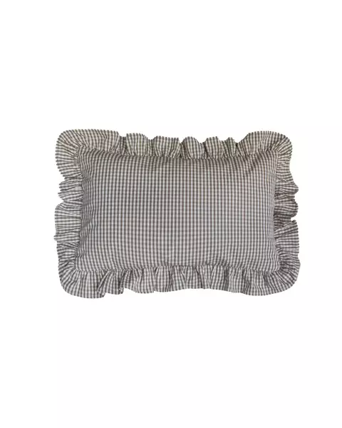 Almofada Xadrez Vichy Babados - Retangular - comprar online