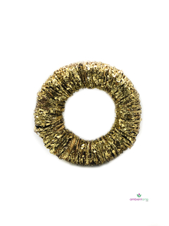 Colgante- Corona o Centro Navideño de Rattan 30 cm