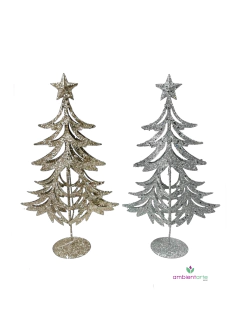 Arbolito de Metal Navideño 30 cm