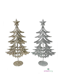 Arbolito de Metal Navideño 20 cm