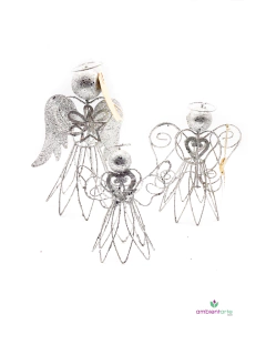 Angel Metal Navideño 15 cm - comprar online