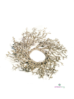 Colgante- Corona o Centro de Rattan 26 cm