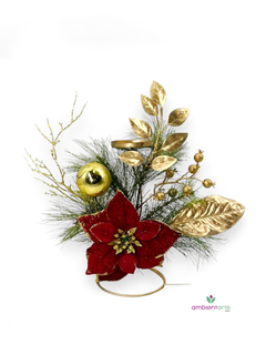 Candelabro o Centro Navideño 10 x 27 cm