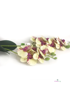 Maceta con Orquídea 10x45 cm - ambientartedeco