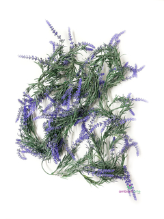 Guia de lavanda de 190 cm