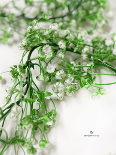 Guia de gypsophila de 170 cm - ambientartedeco