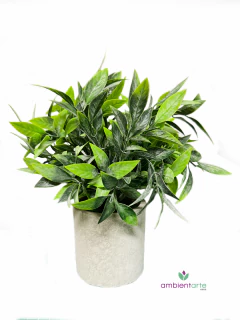 Maceta con Pasto 10x26 cm - comprar online