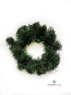 Colgante- Corona o Centro de Pino Navideño 35 cm