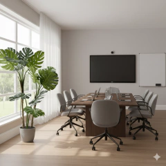 Planta de Monstera o Costilla de Adan 150 cm x 3 Troncos