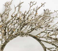 Colgante- Corona o Centro de Rattan 35 cm - ambientartedeco