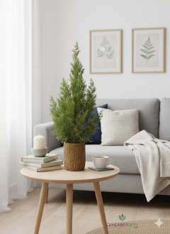 Maceta con Pino 10x60 cm - ambientartedeco