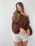 TRICOT MALU MARROM