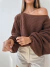 TRICOT MALU MARROM - LOLLITA STORE