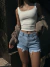 SHORTS BARRA FIO CLARO