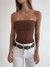 BLUSA CLÉO MARROM - comprar online