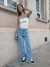 BLUSA FAIXA CLEO OFF WHITE - comprar online