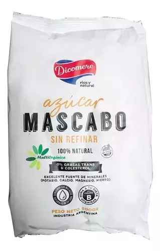 Azucar Mascabo 500g Dicomere