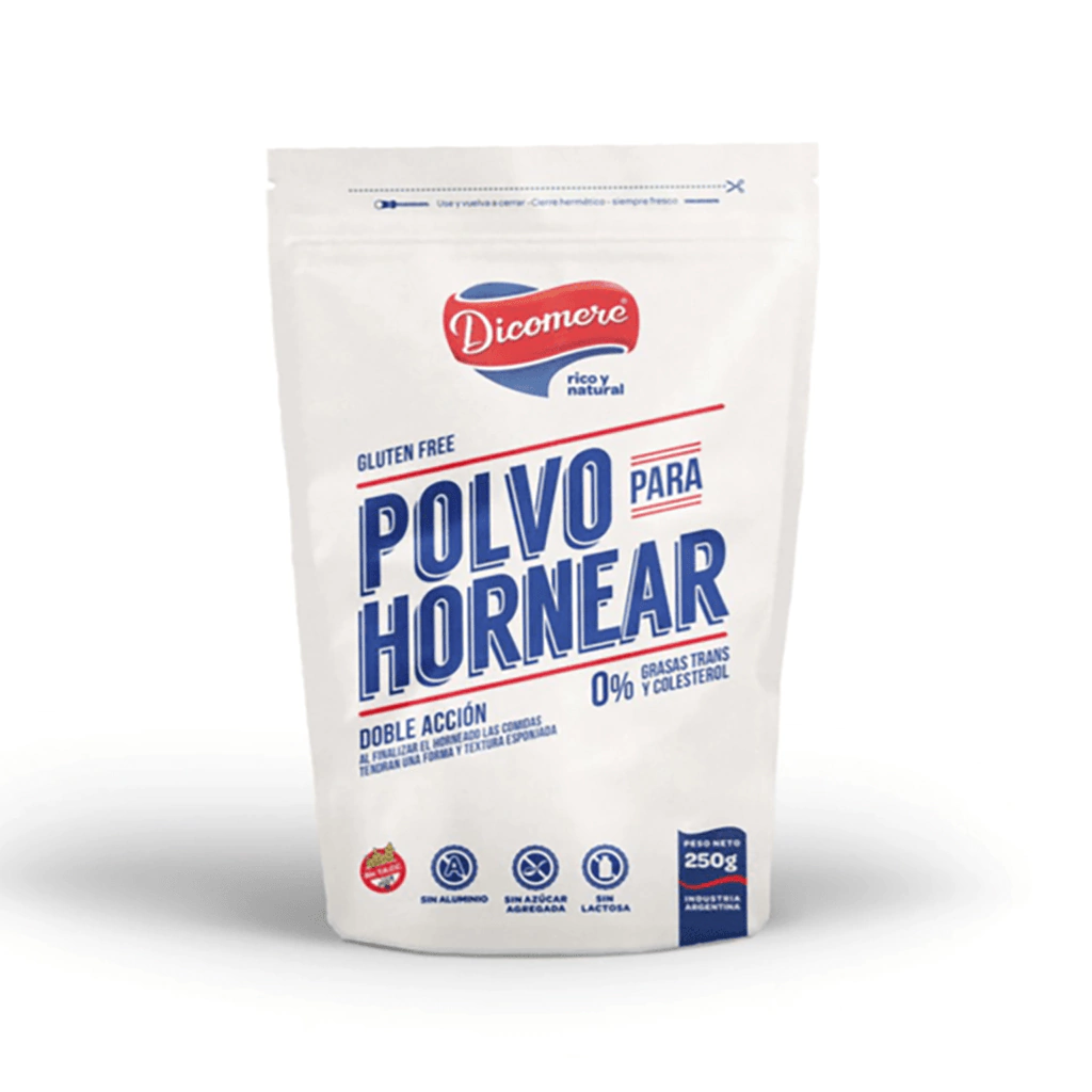 Polvo de Hornear SIN ALUMINIO Dicomere 250g