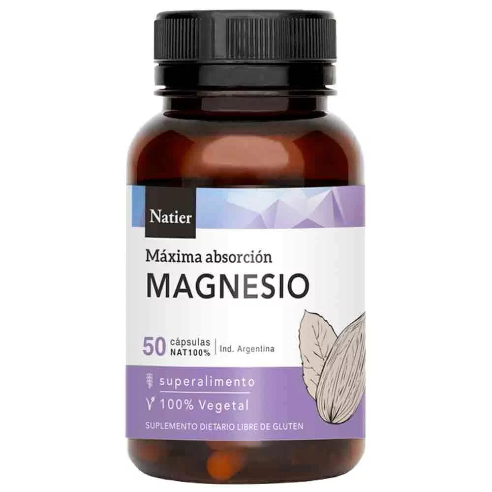 Magnesio Natier 50 cápsulas