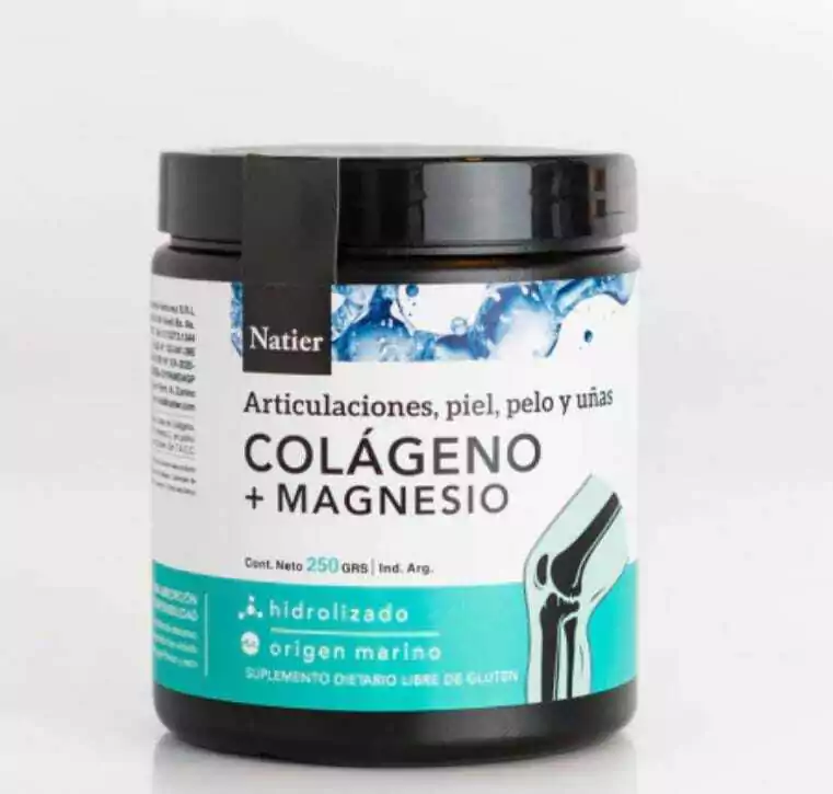 Colageno + Magnesio en polvo NATIER