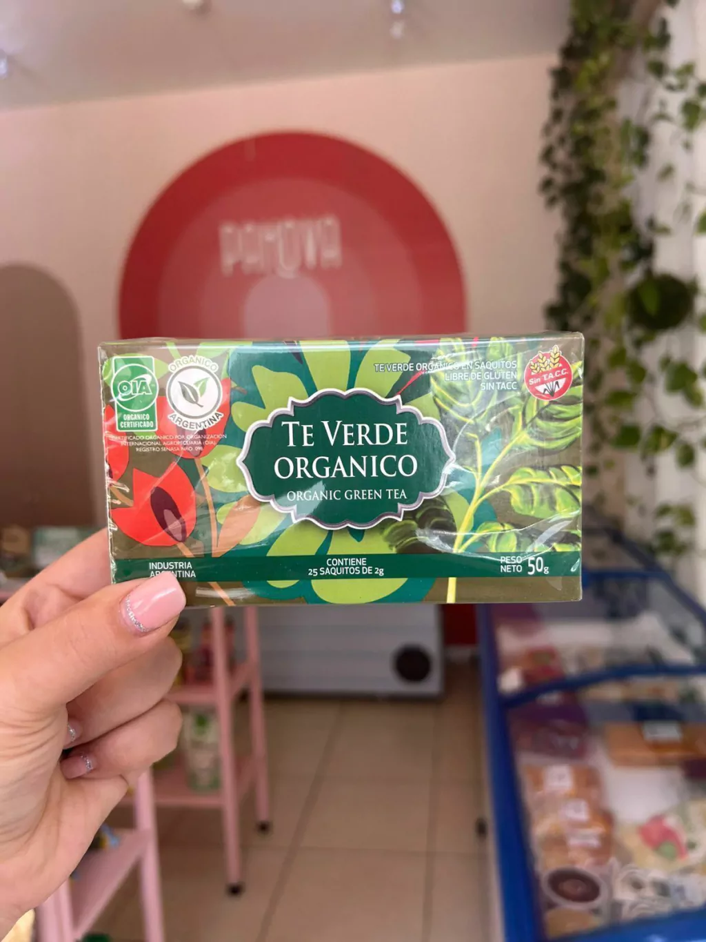 Té Verde Orgánico 25 Saquitos OASIS