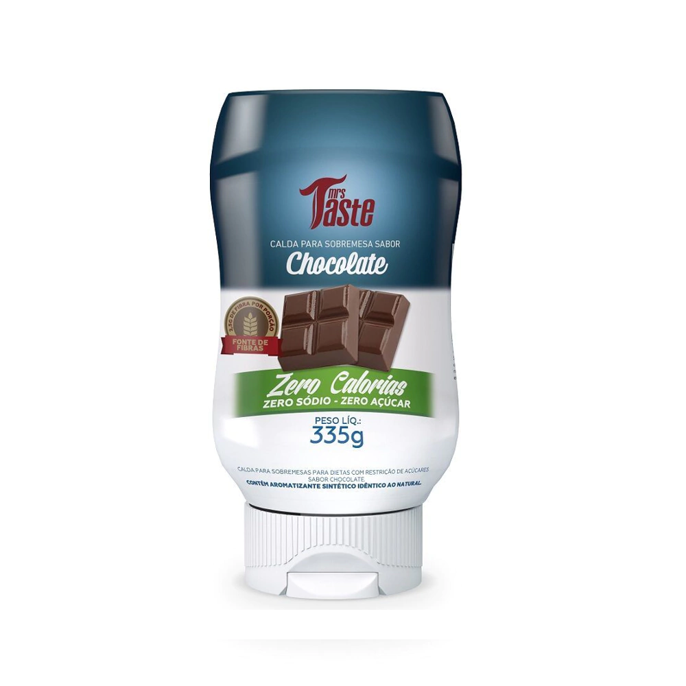 Salsa de Chocolate Cero Calorías Mrs Taste 335g