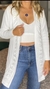 Conjunto Vecchi _ cardigan + regata - loja online