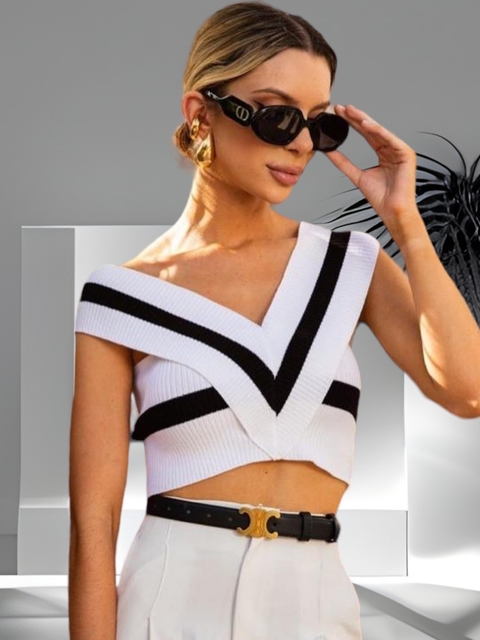 Blusa cropped Itália - comprar online