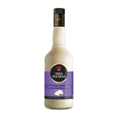 Licor Chocolate blanco Tres Plumas