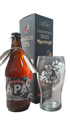 ESTUCHE LUXE BARBA ROJA APA + VASO PINTA