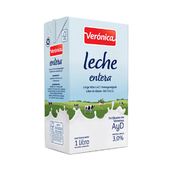 Leche entera Veronica 1 lt