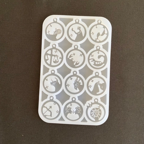 Molde colgante zodiaco signos diseño a eleccion